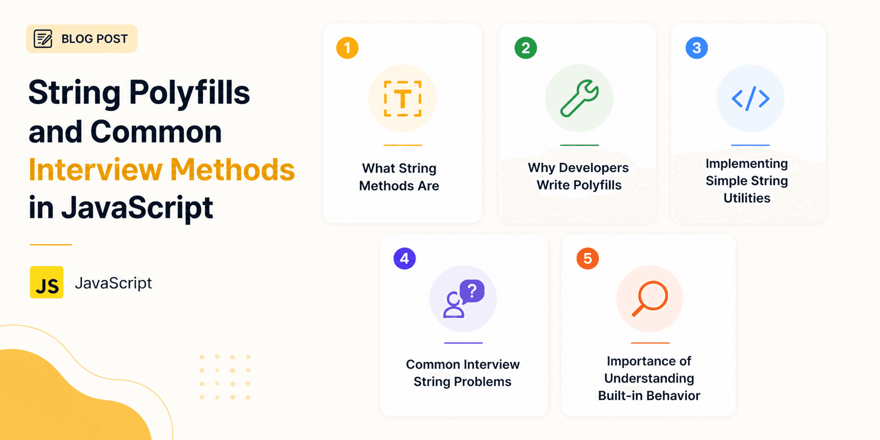 String Polyfills and Common Interview Methods in JavaScript