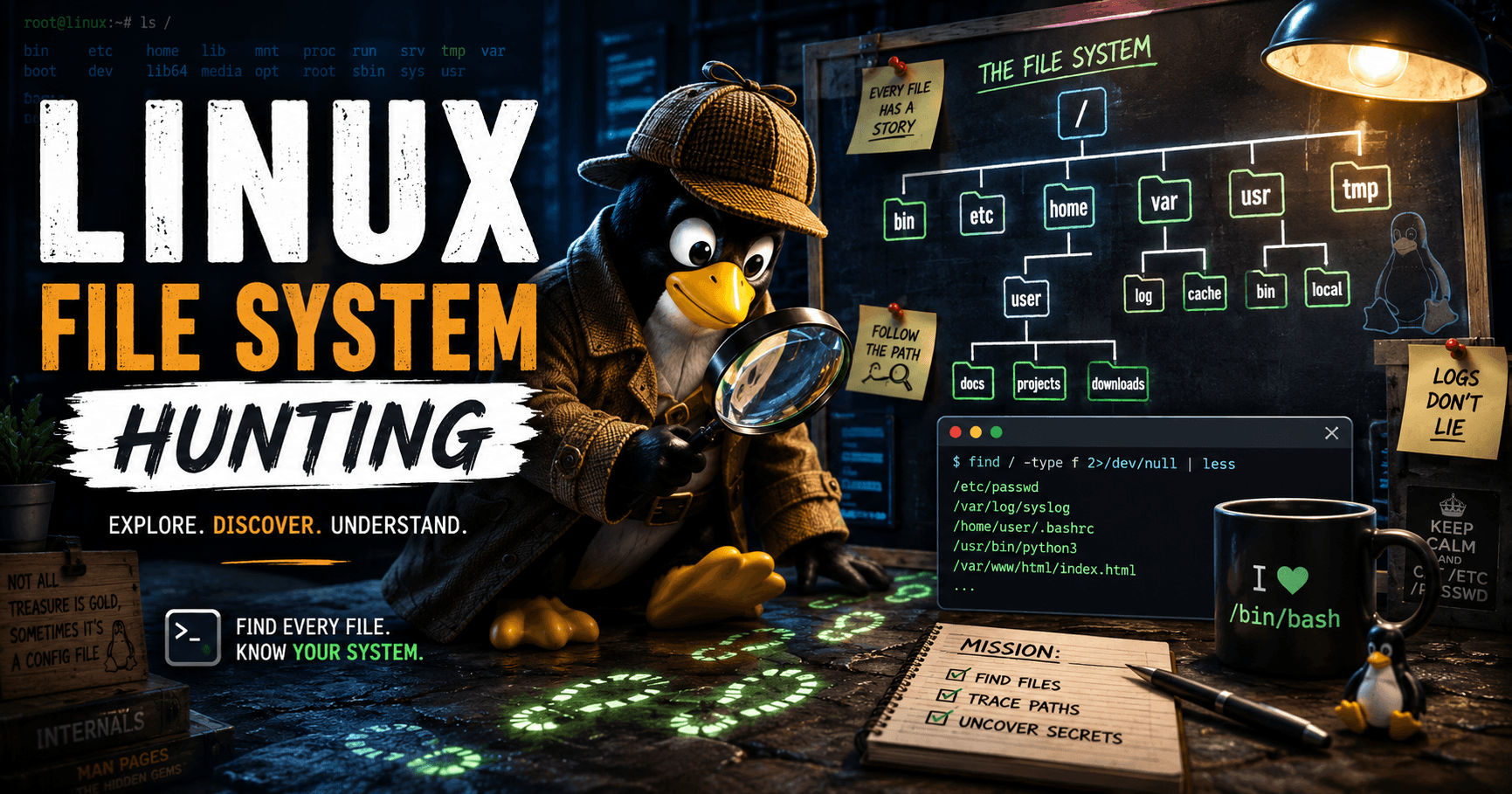 Linux File System Hunting: 10 Discoveries That Changed How I See Linux